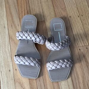 Dolce Vita Women's Braided Sandals - Cream
